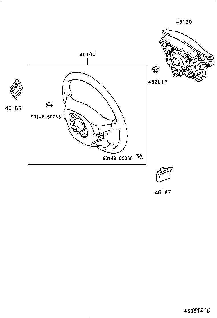  LVN CRE TRN MRN |  STEERING WHEEL