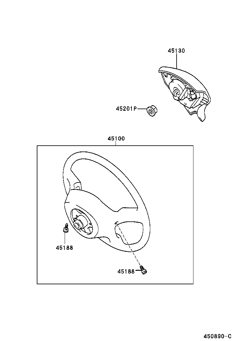  CALDINA |  STEERING WHEEL