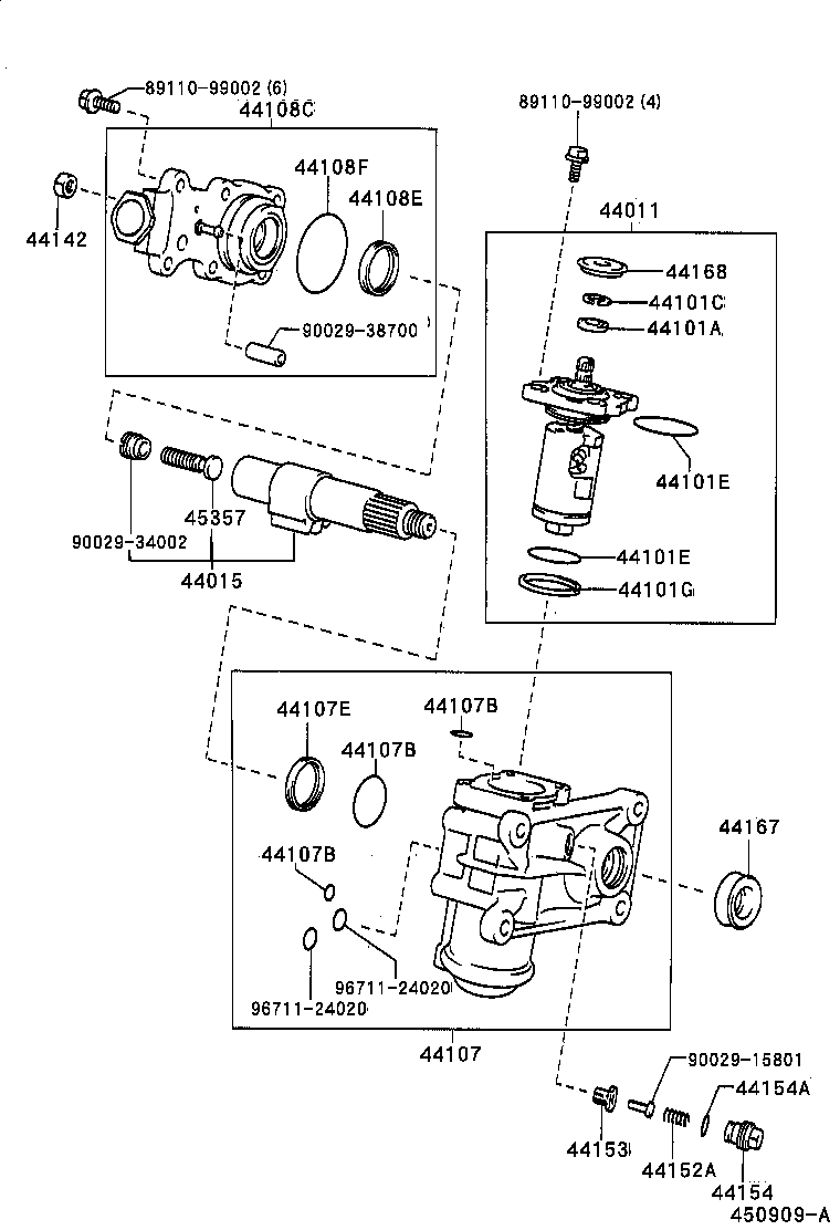  DYNA 200 TOYOACE G25 |  FRONT STEERING GEAR LINK