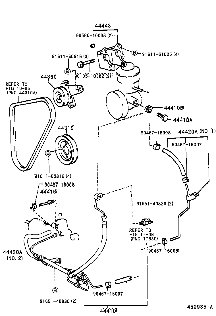  GRANVIA GRAND HIACE |  POWER STEERING TUBE