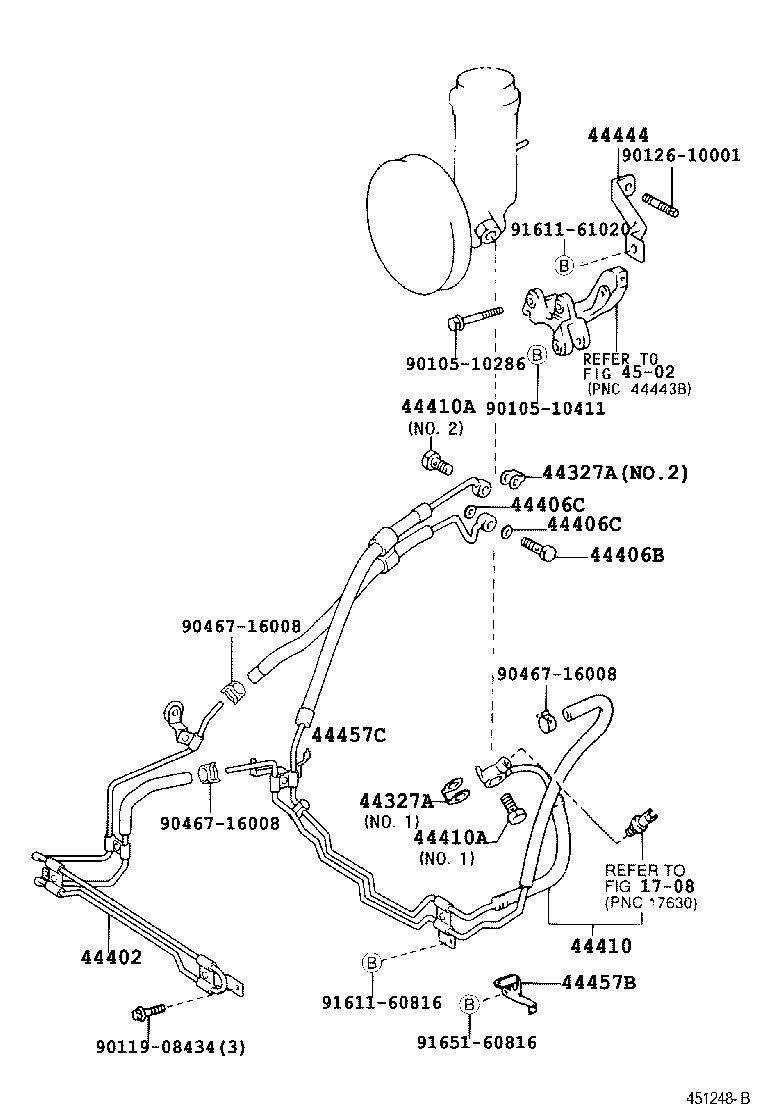  CROWN |  POWER STEERING TUBE