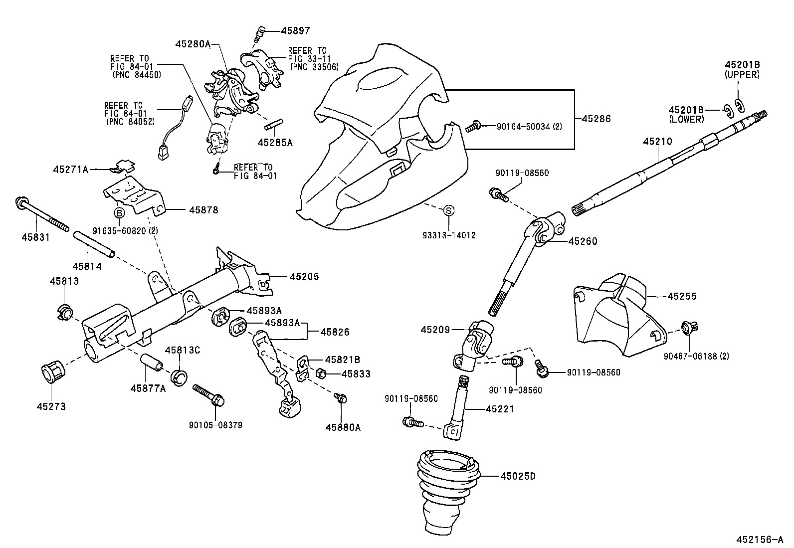  WILL VI |  STEERING COLUMN SHAFT