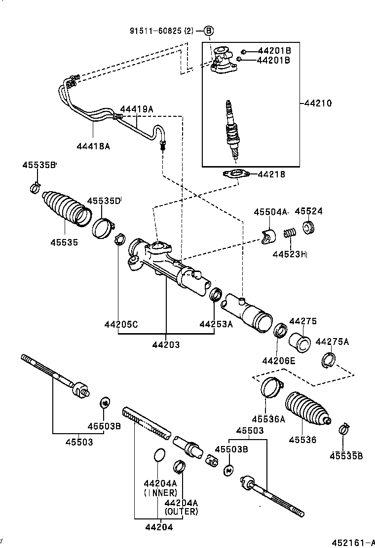  WILL VI |  FRONT STEERING GEAR LINK
