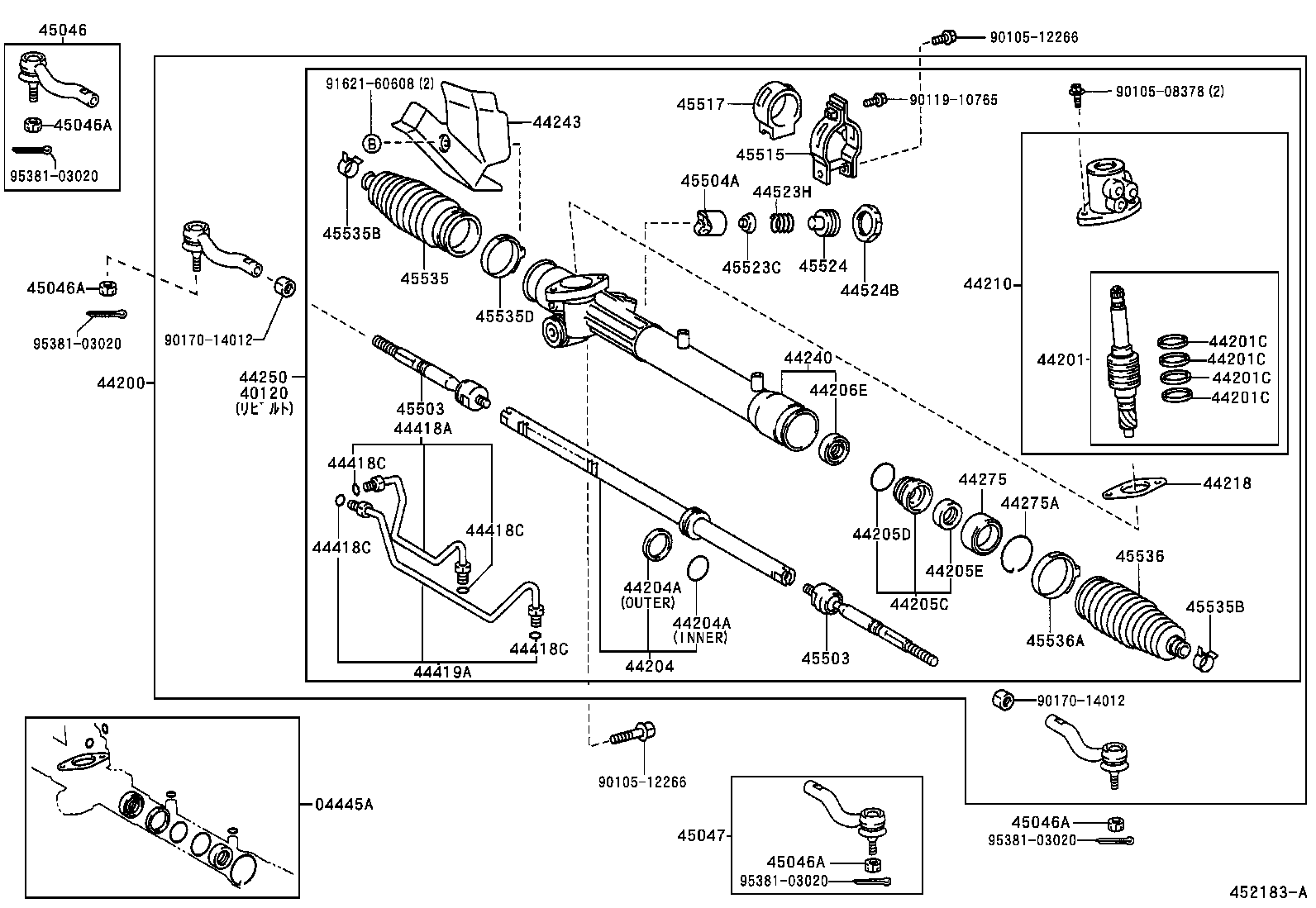  BB OPEN DECK |  FRONT STEERING GEAR LINK