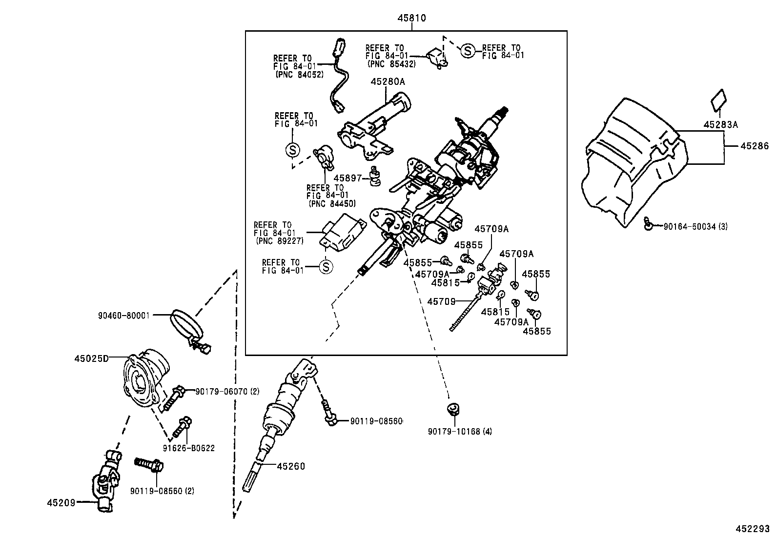  ORIGIN |  STEERING COLUMN SHAFT