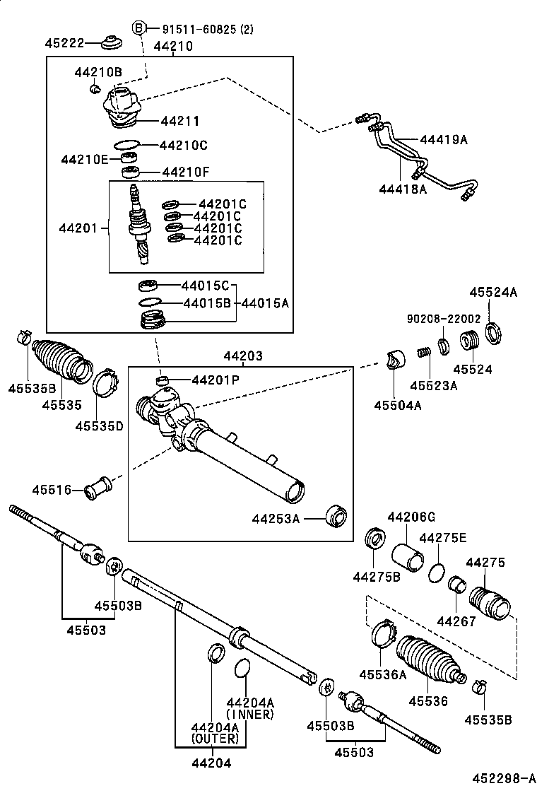  ORIGIN |  FRONT STEERING GEAR LINK