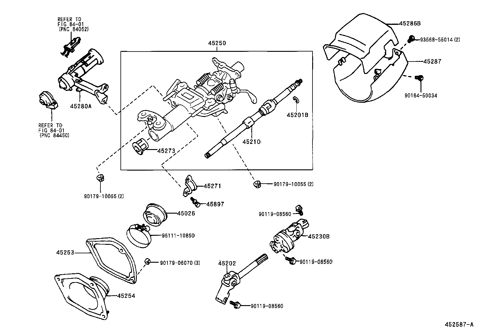  HARRIER |  STEERING COLUMN SHAFT