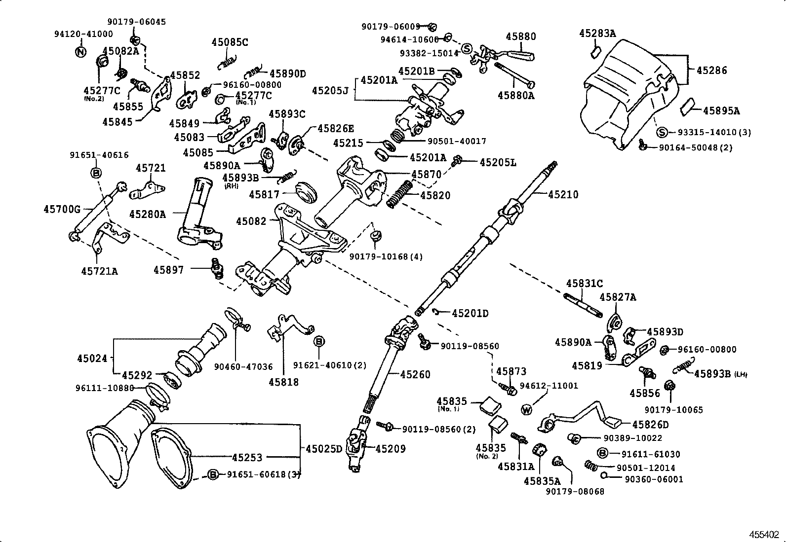  MARK 2 |  STEERING COLUMN SHAFT