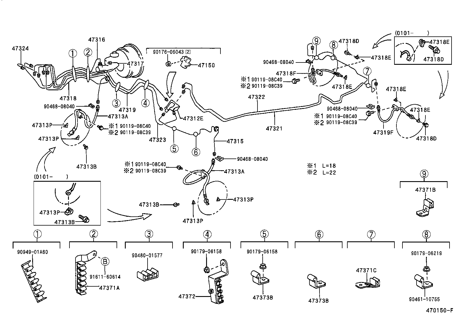  MARK 2 WG |  BRAKE TUBE CLAMP