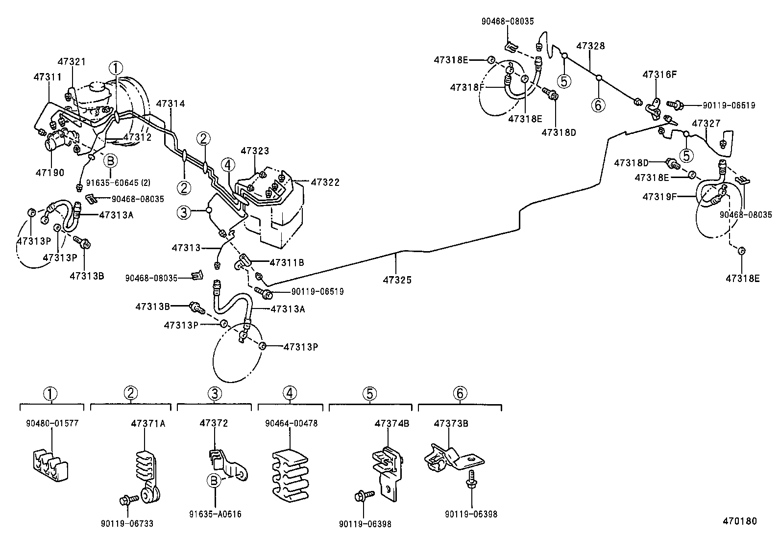  MARK 2 |  BRAKE TUBE CLAMP