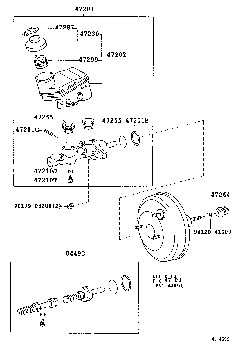  PLATZ |  BRAKE MASTER CYLINDER