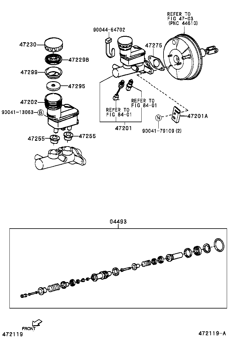  DUET |  BRAKE MASTER CYLINDER