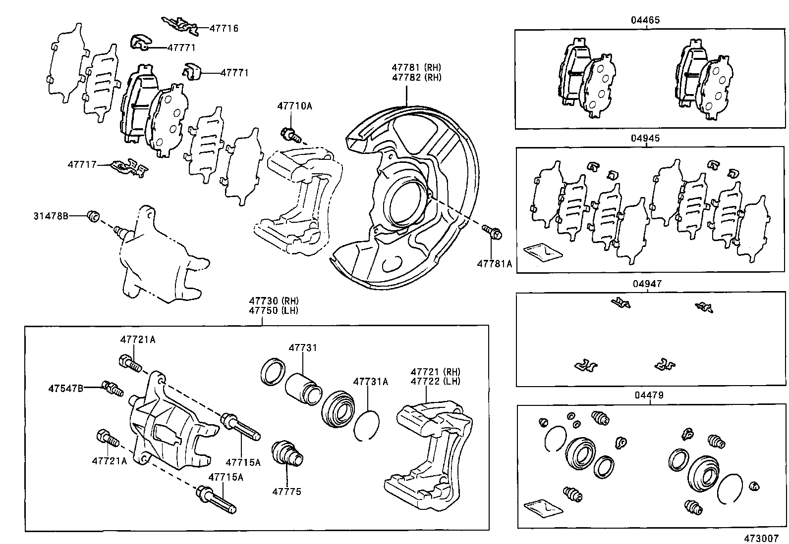  OPA |  FRONT DISC BRAKE CALIPER DUST COVER