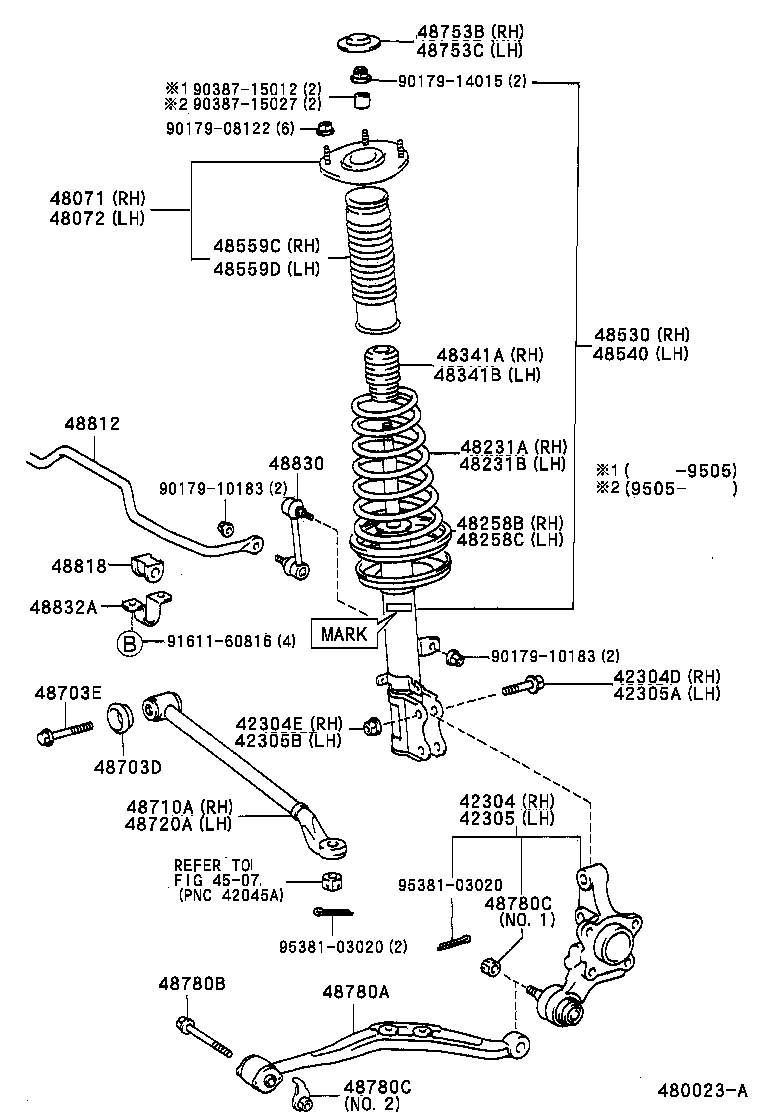  CURREN |  REAR SPRING SHOCK ABSORBER