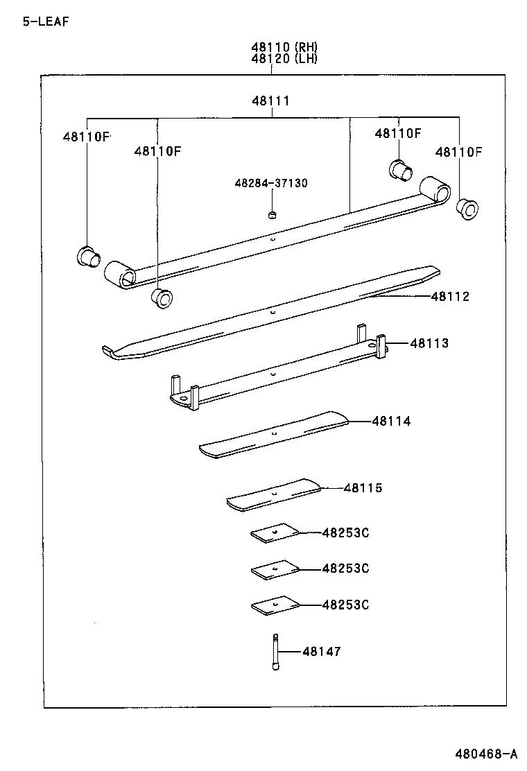  DYNA 200 TOYOACE G25 |  FRONT SPRING SHOCK ABSORBER