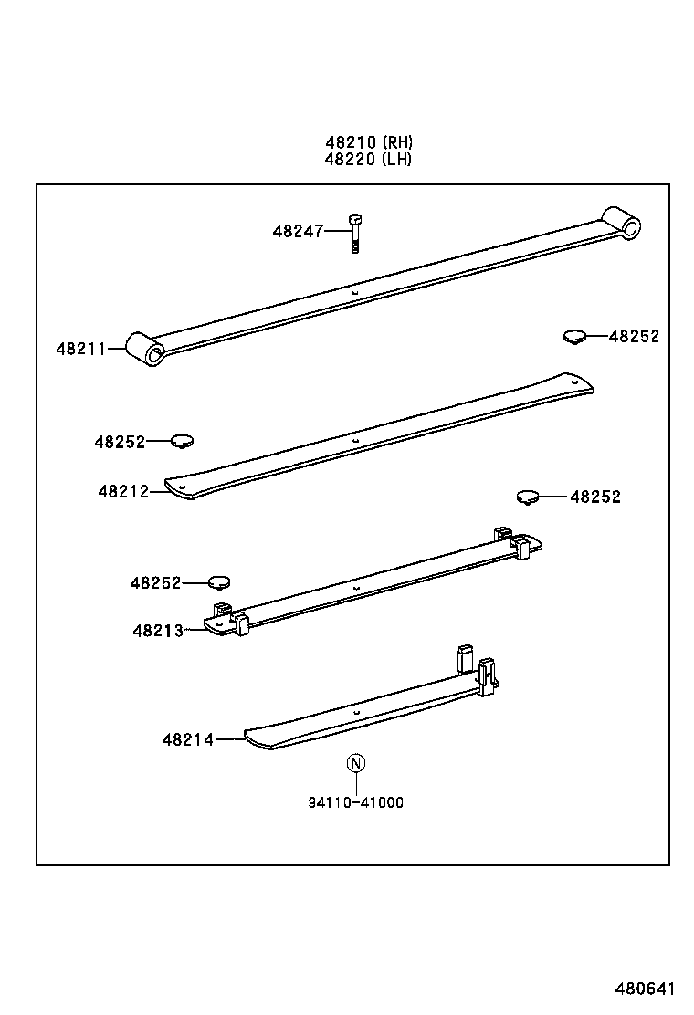  HILUX |  REAR SPRING SHOCK ABSORBER