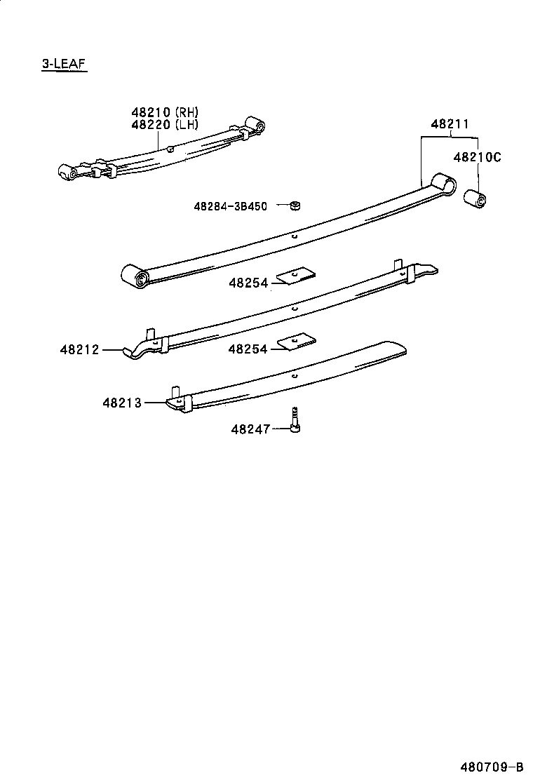  DYNA 200 TOYOACE G25 |  REAR SPRING SHOCK ABSORBER