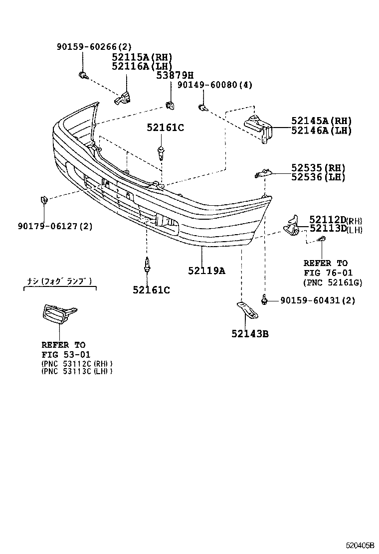  GAIA |  FRONT BUMPER BUMPER STAY