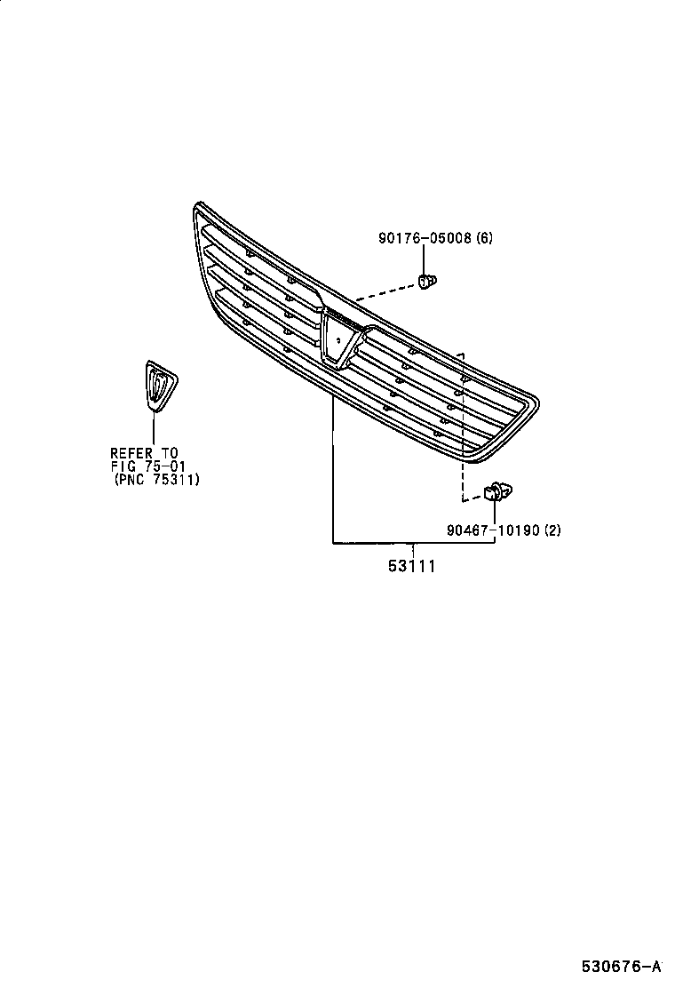  VISTA VISTA ARDEO |  RADIATOR GRILLE