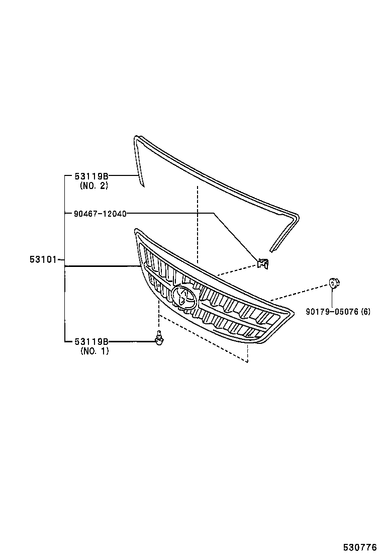  NADIA |  RADIATOR GRILLE