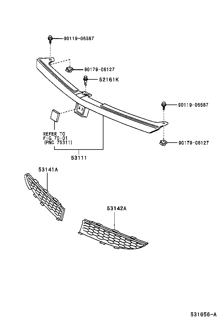  WILL VS |  RADIATOR GRILLE