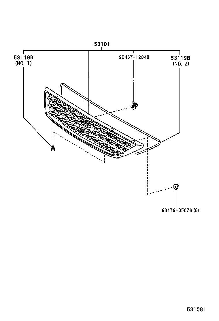  NADIA |  RADIATOR GRILLE