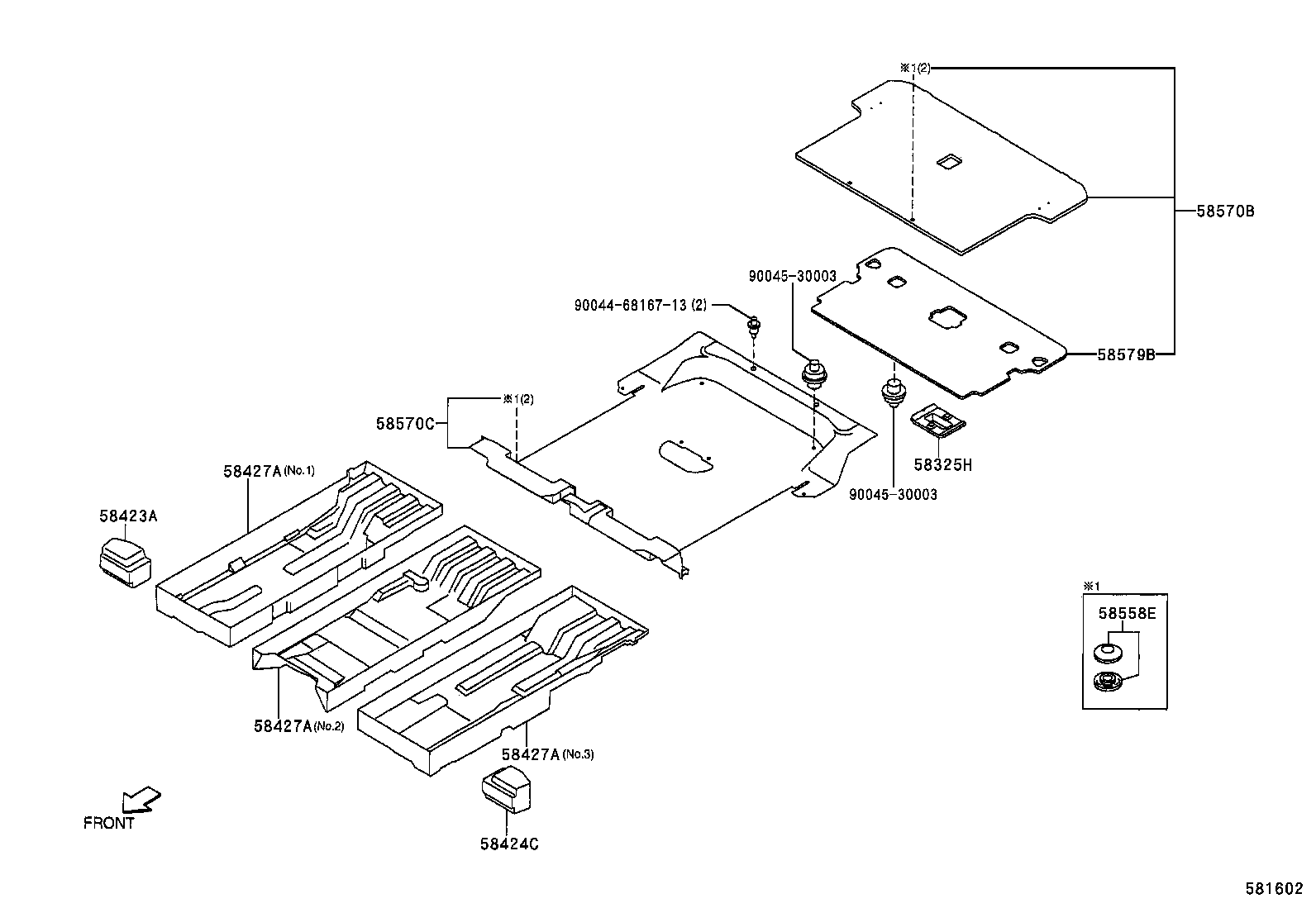  SPARKY |  FLOOR MAT SILENCER PAD