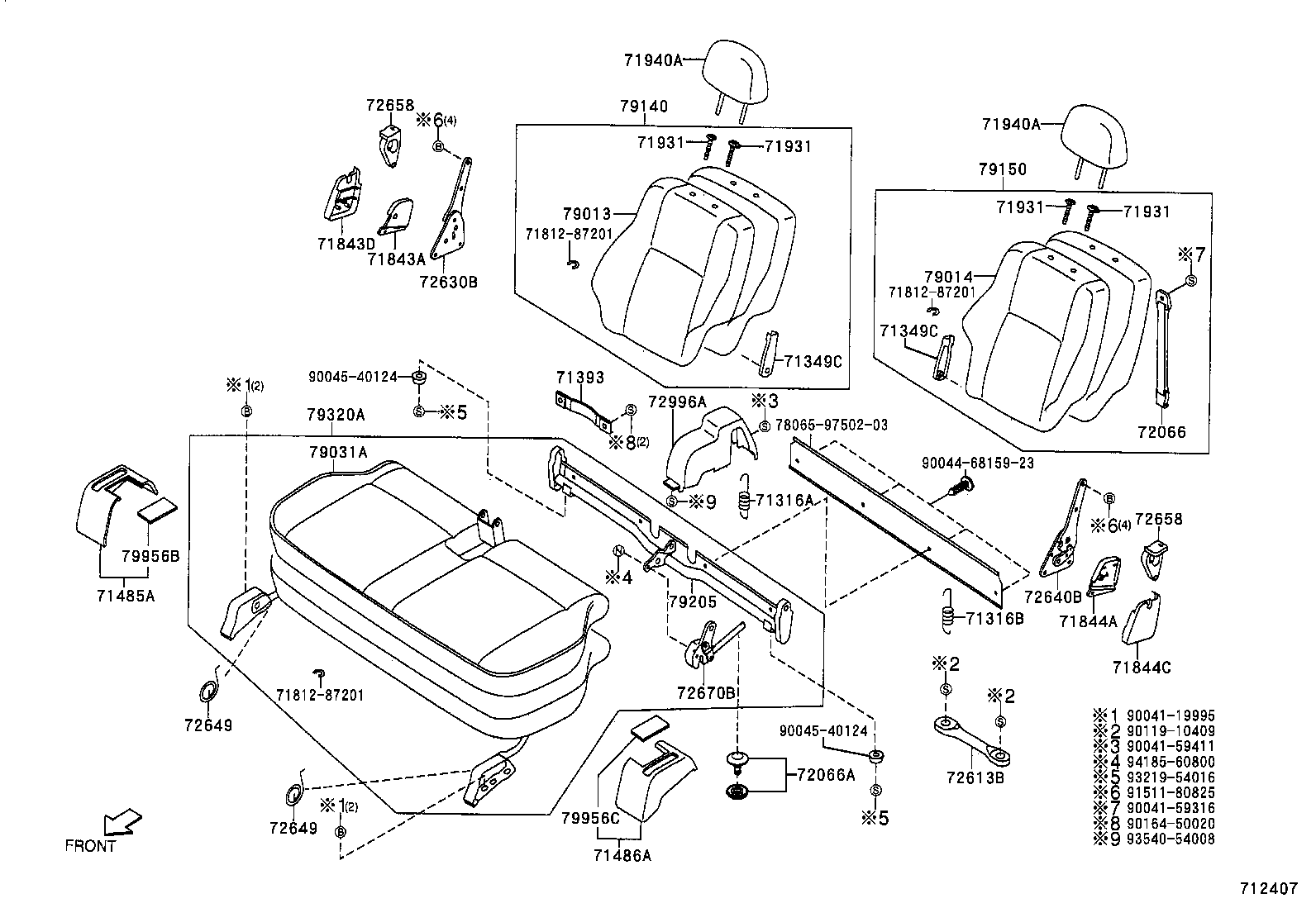  SPARKY |  SEAT SEAT TRACK