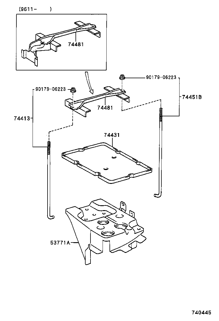  AVALON |  BATTERY CARRIER