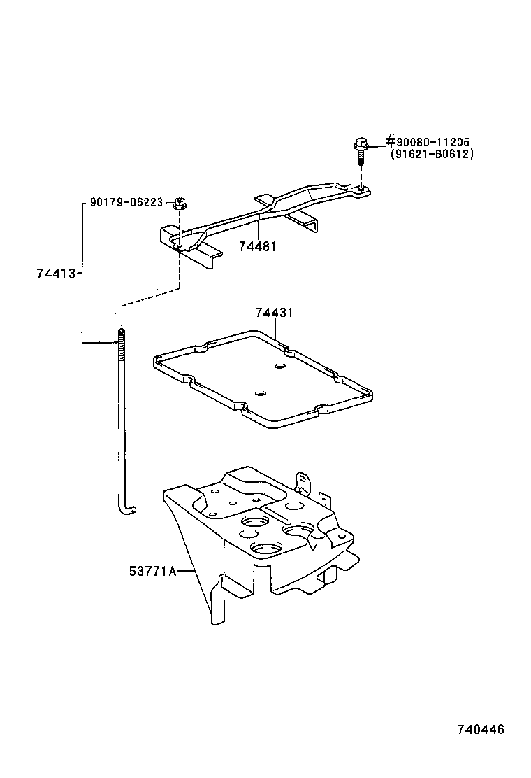  AVALON |  BATTERY CARRIER