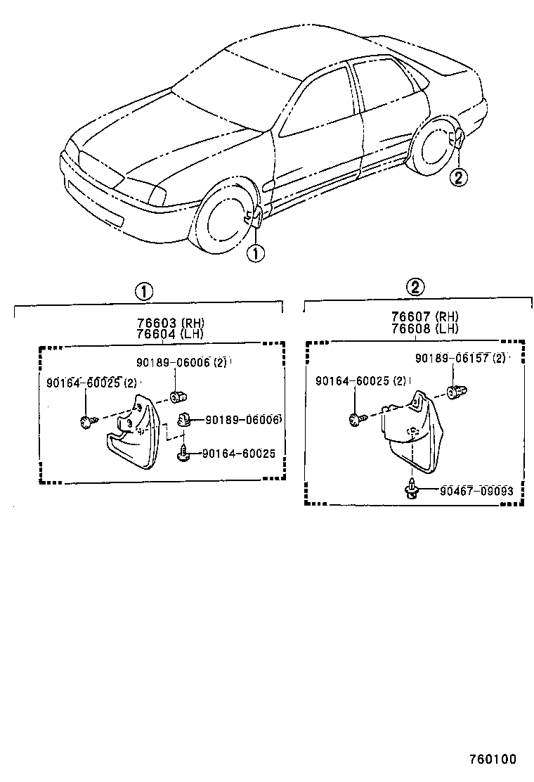  AVALON |  MUDGUARD SPOILER