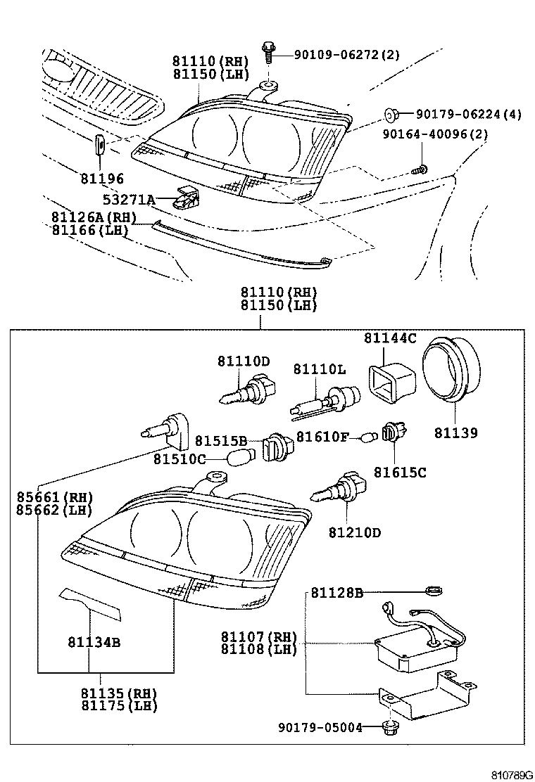  HARRIER |  HEADLAMP