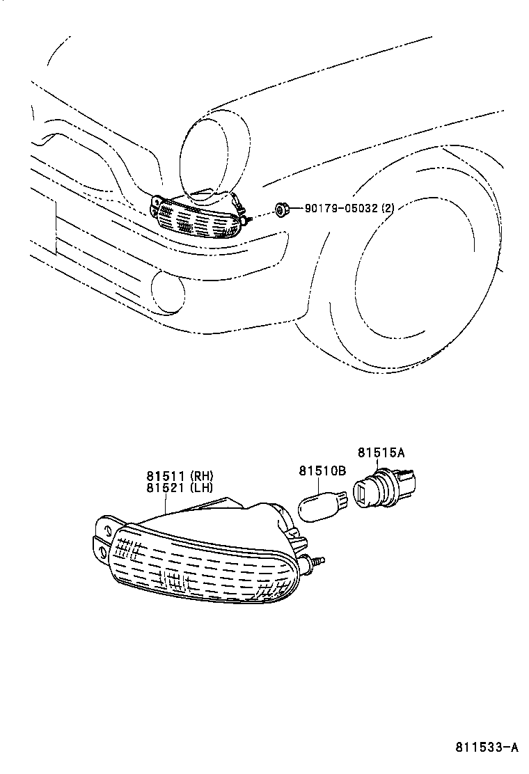  ORIGIN |  FRONT TURN SIGNAL LAMP