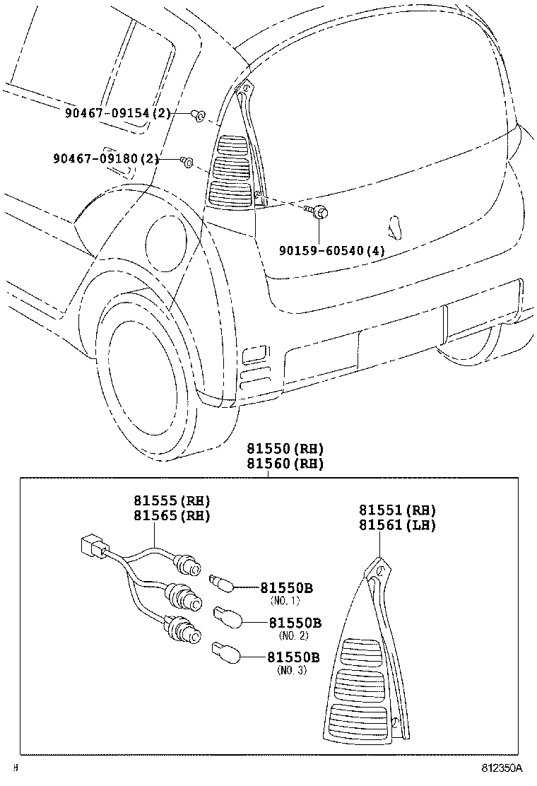  WILL CYPHA |  REAR COMBINATION LAMP