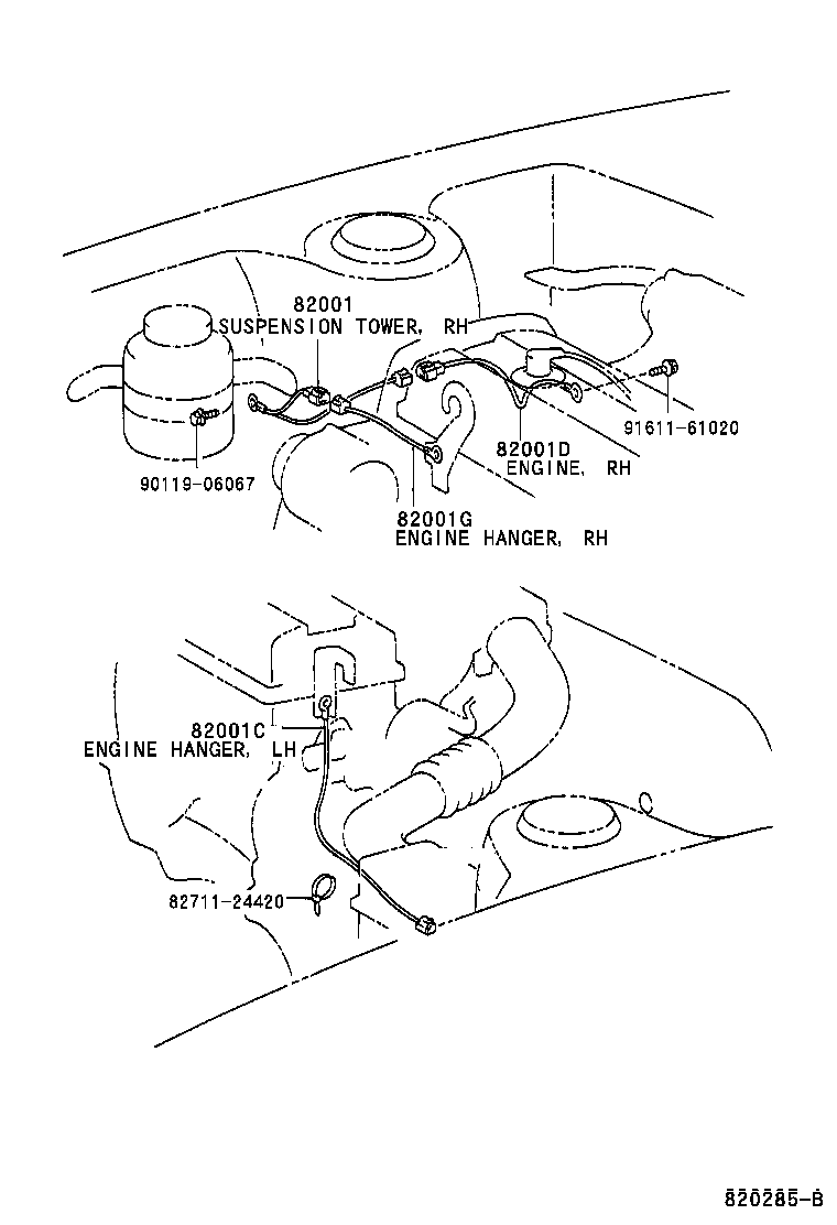  CAMRY GRACIA |  WIRING CLAMP