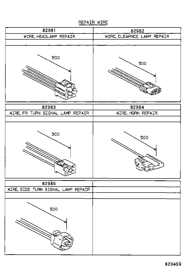  LVN CRE TRN MRN |  WIRING CLAMP