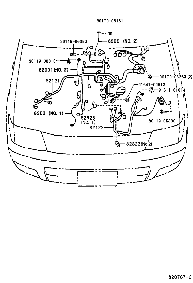  LAND CRUISER PRADO |  WIRING CLAMP