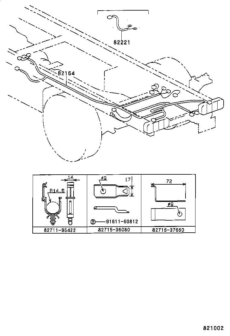  DYNA 200 TOYOACE G25 |  WIRING CLAMP
