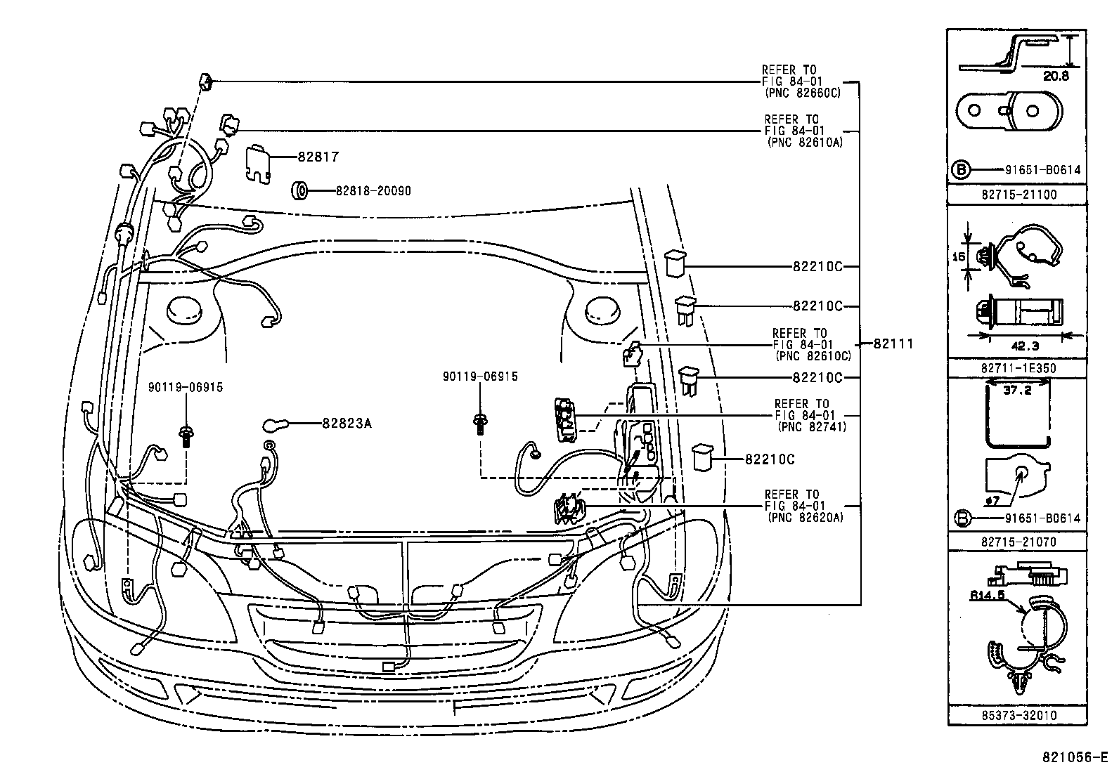  CALDINA |  WIRING CLAMP