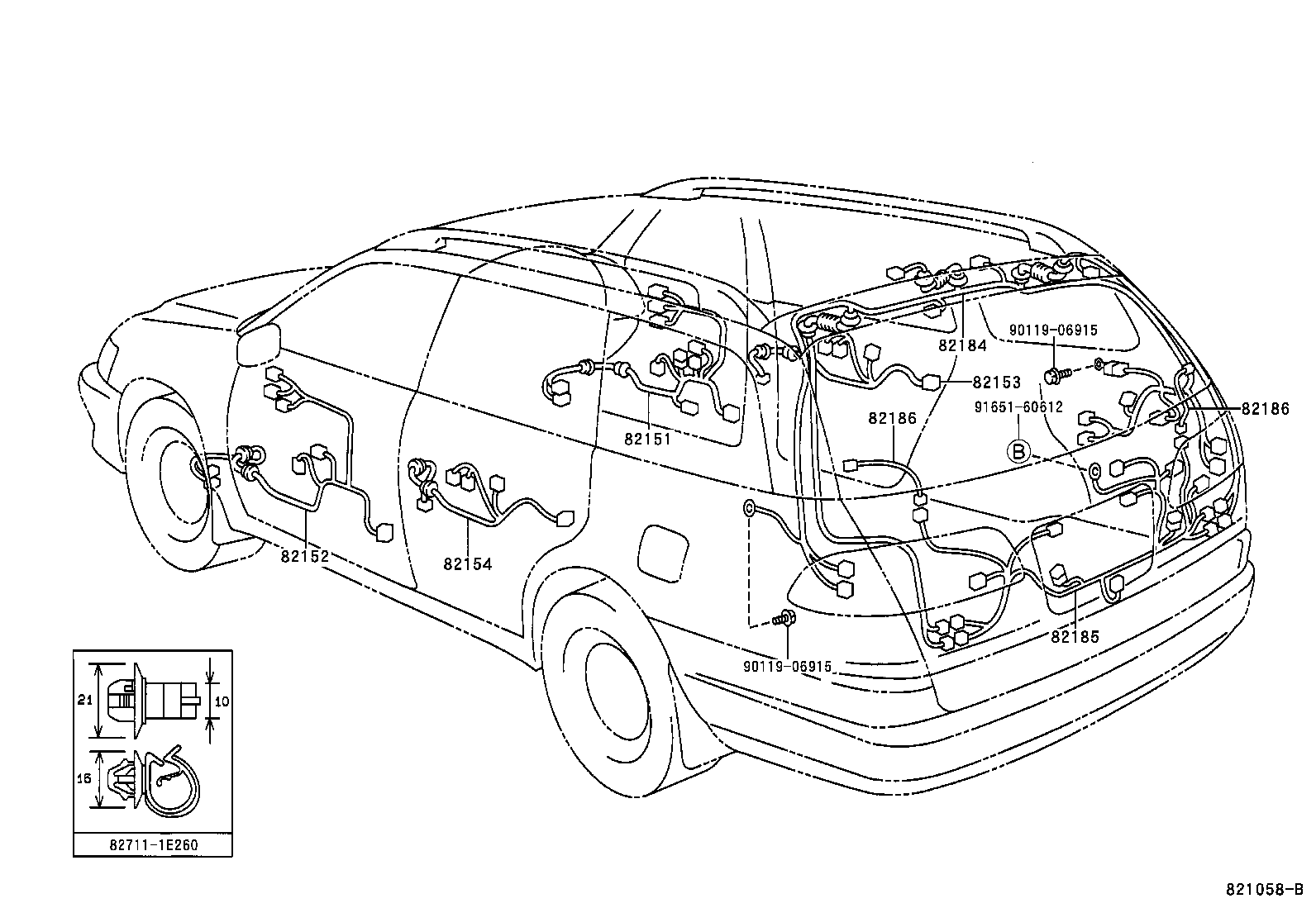  CALDINA |  WIRING CLAMP