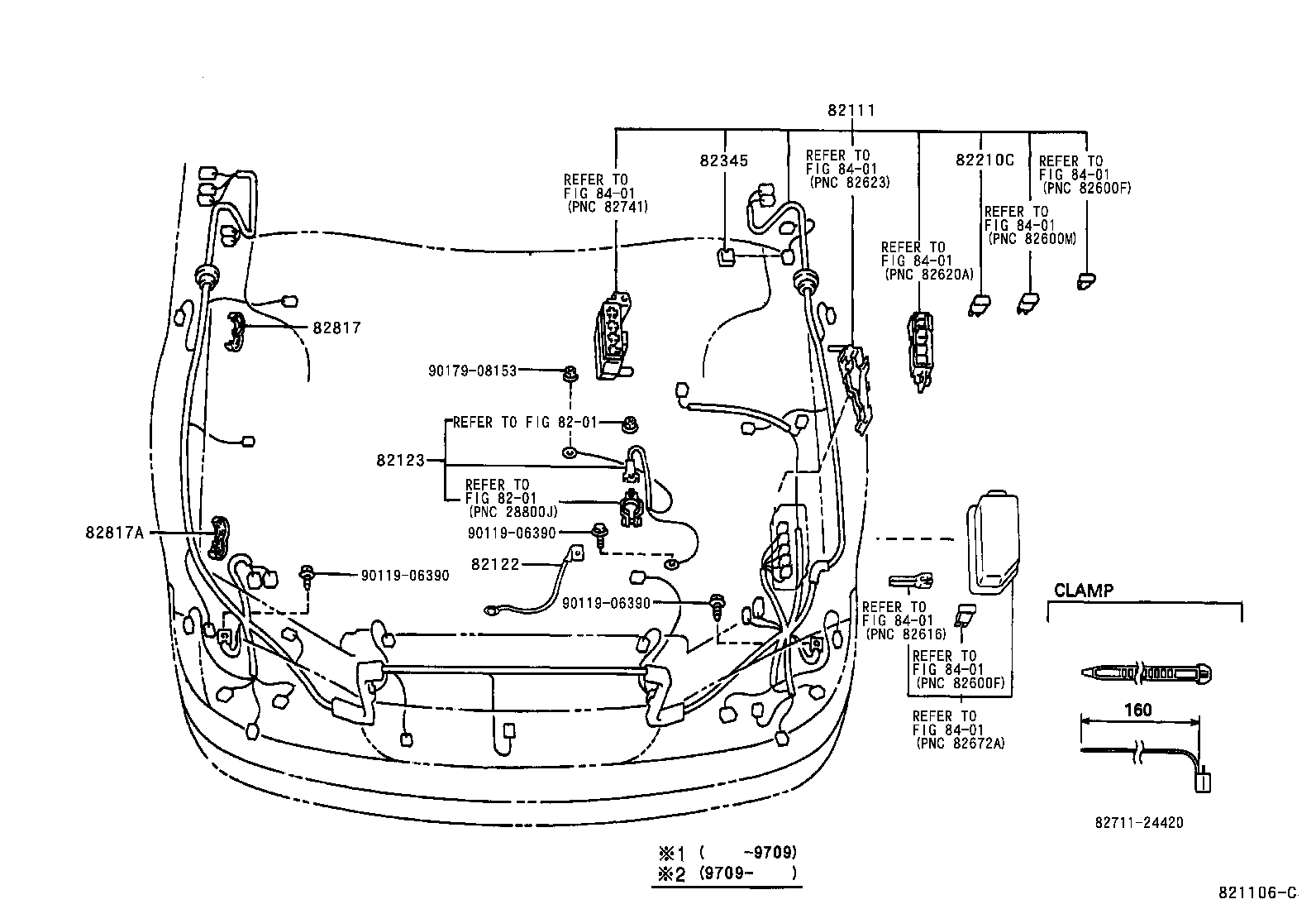  AVALON |  WIRING CLAMP