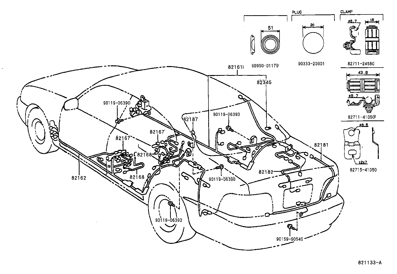  AVALON |  WIRING CLAMP