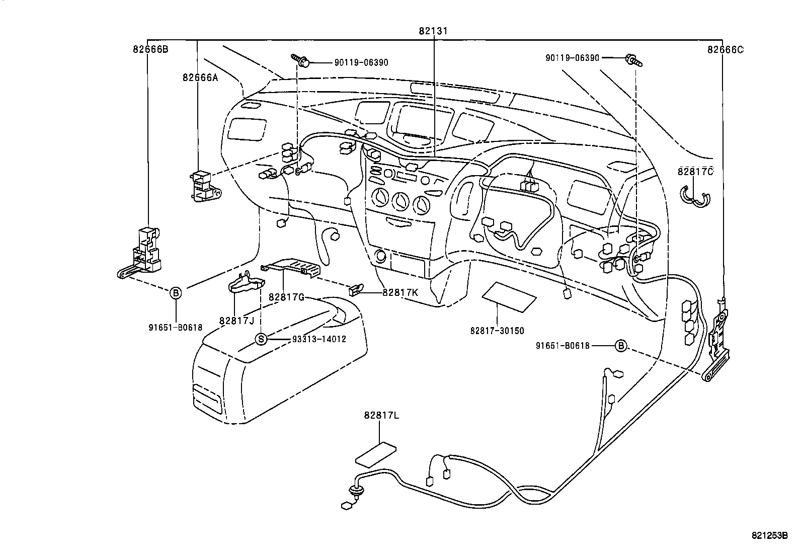  PRIUS |  WIRING CLAMP