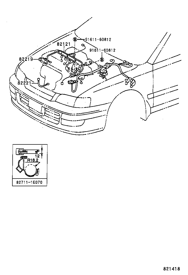  CALDINA |  WIRING CLAMP