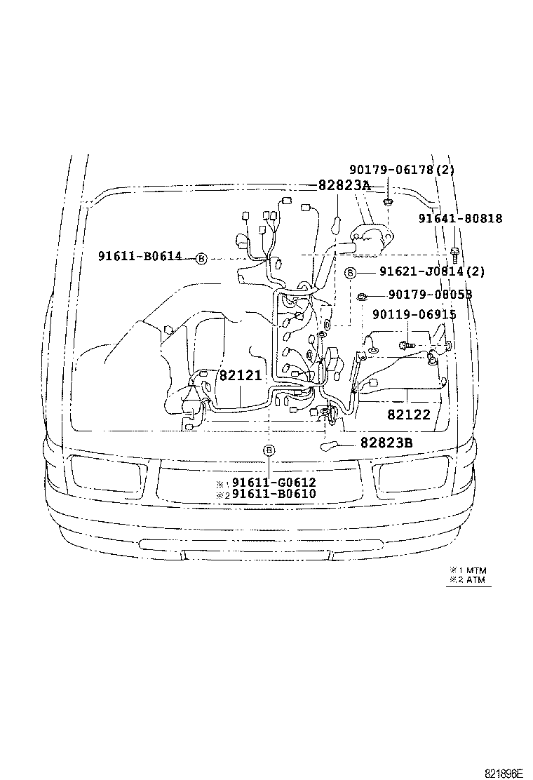  HILUX |  WIRING CLAMP