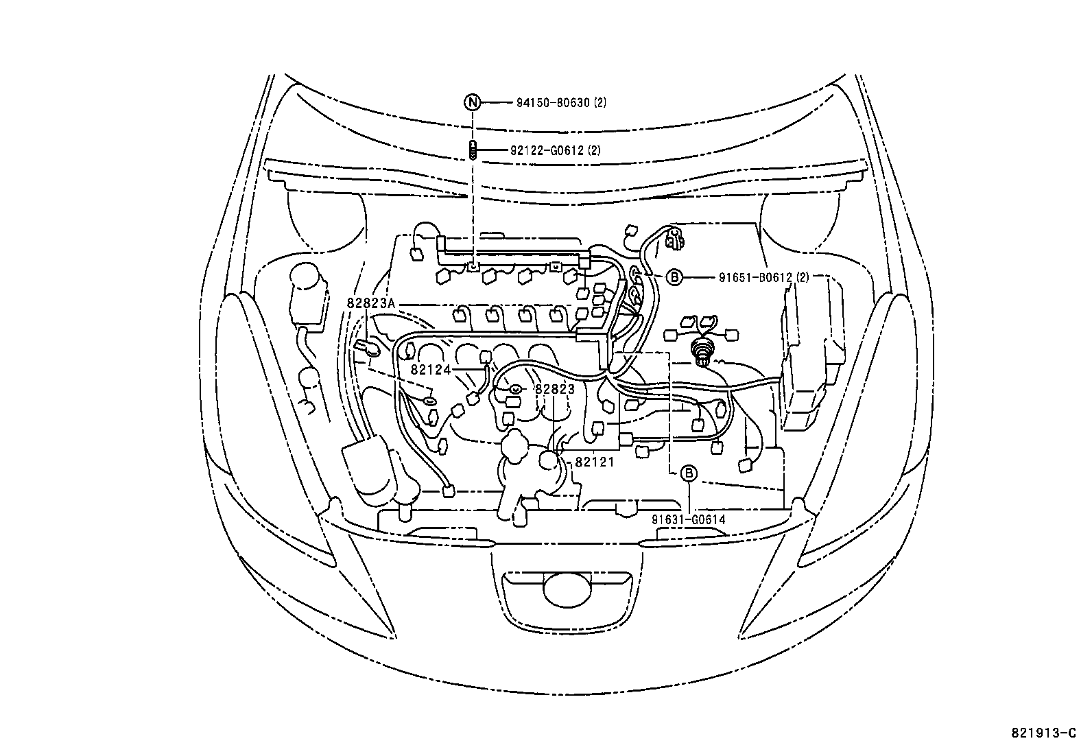  CELICA |  WIRING CLAMP