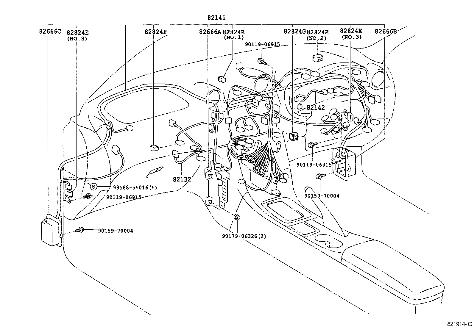  CELICA |  WIRING CLAMP