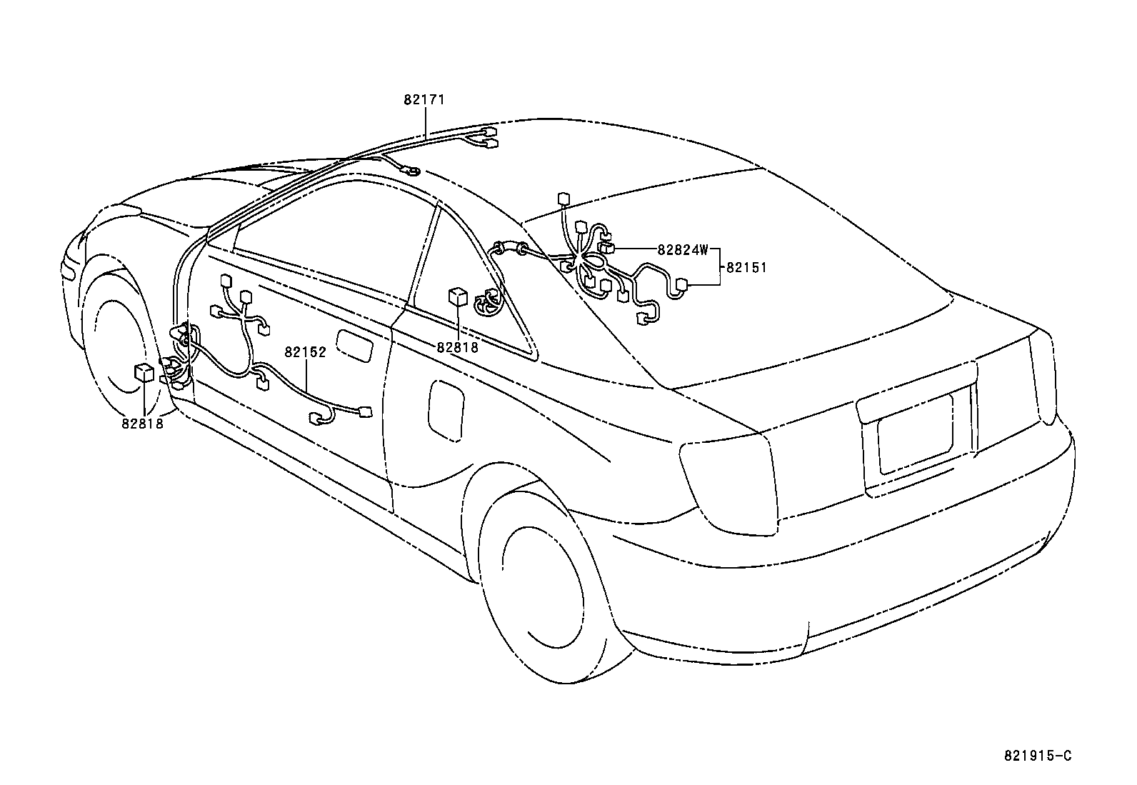  CELICA |  WIRING CLAMP