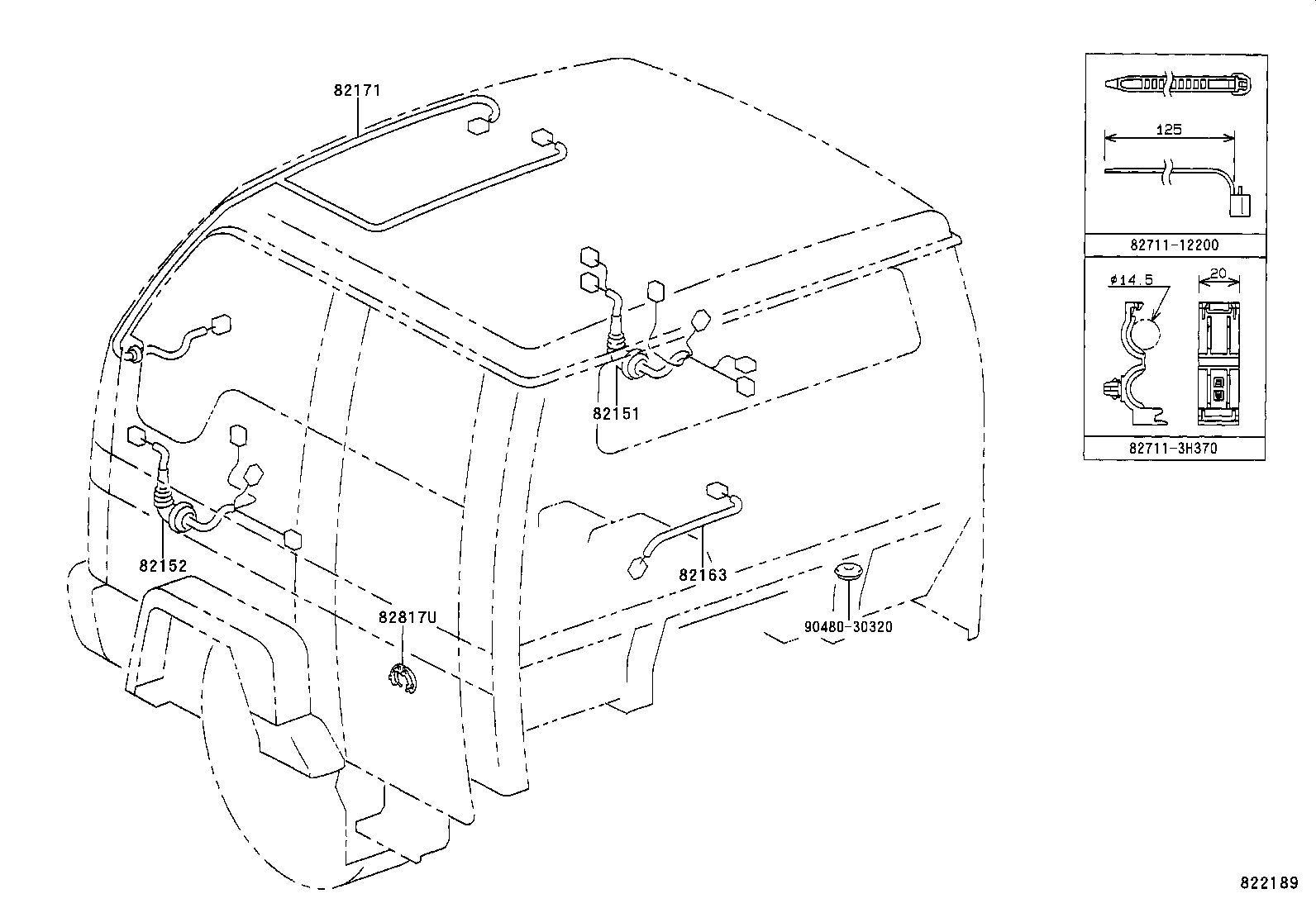  DYNA 200 TOYOACE G25 |  WIRING CLAMP