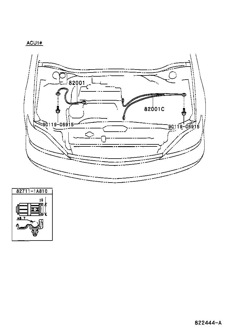  HARRIER |  WIRING CLAMP